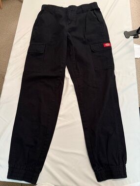 Women’s Dickies Black Cargo Jogger Pants - Size Medium